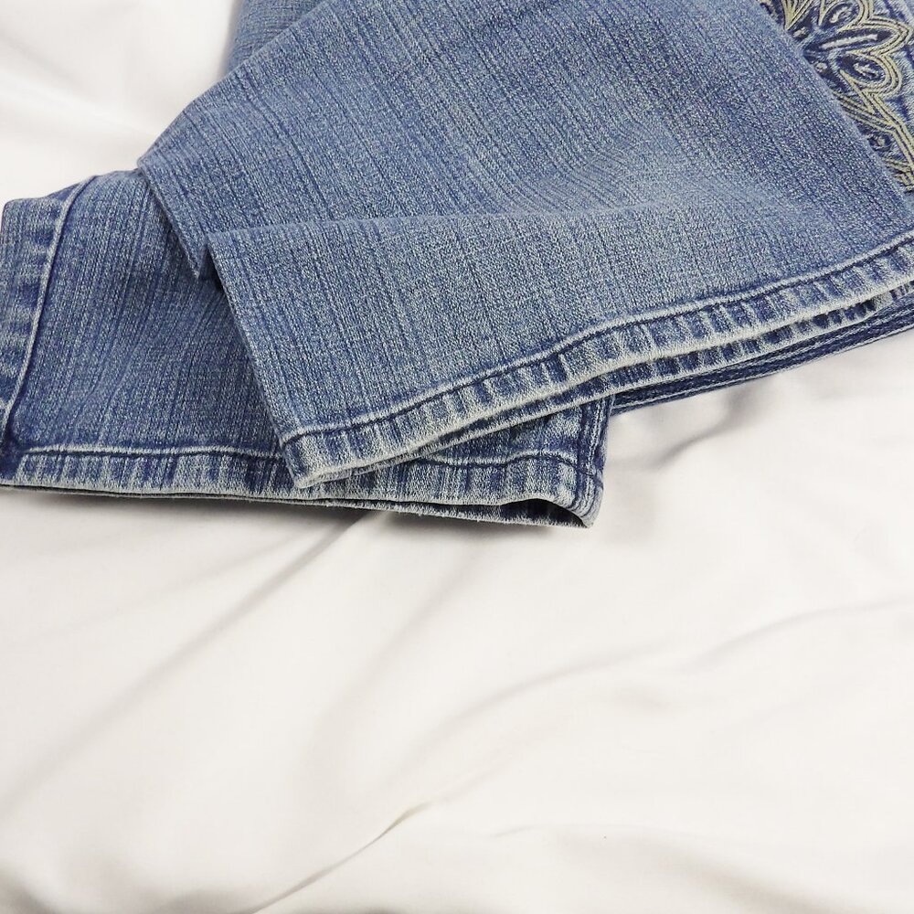 Seven 7 Premium Denim Jeans Size 22 Boot Cut Medium Wash - Picture 6 of 10